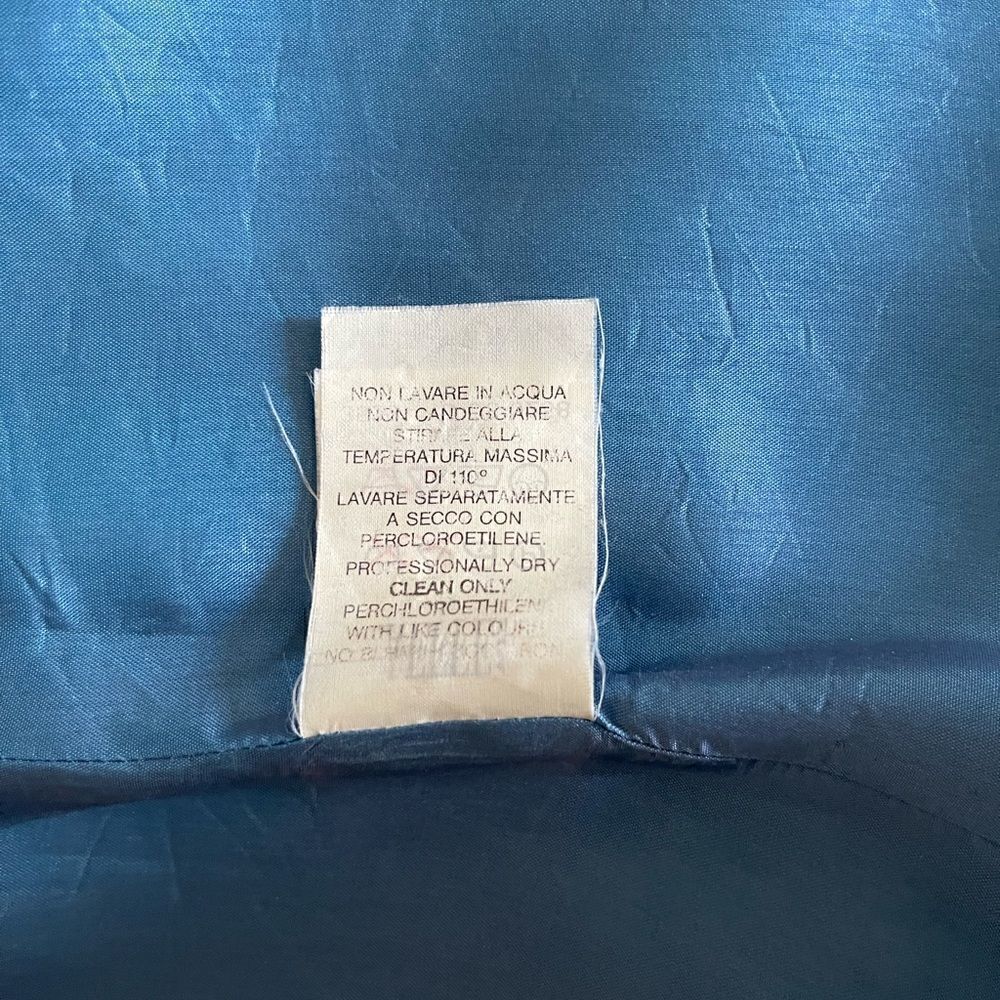 Vintage MOSCHINO text print dress size 6 - Picture 7 of 16